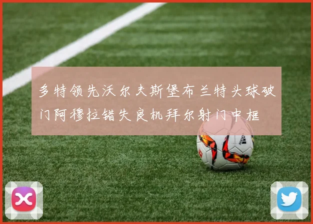 多特领先沃尔夫斯堡布兰特头球破门阿穆拉错失良机拜尔射门中框